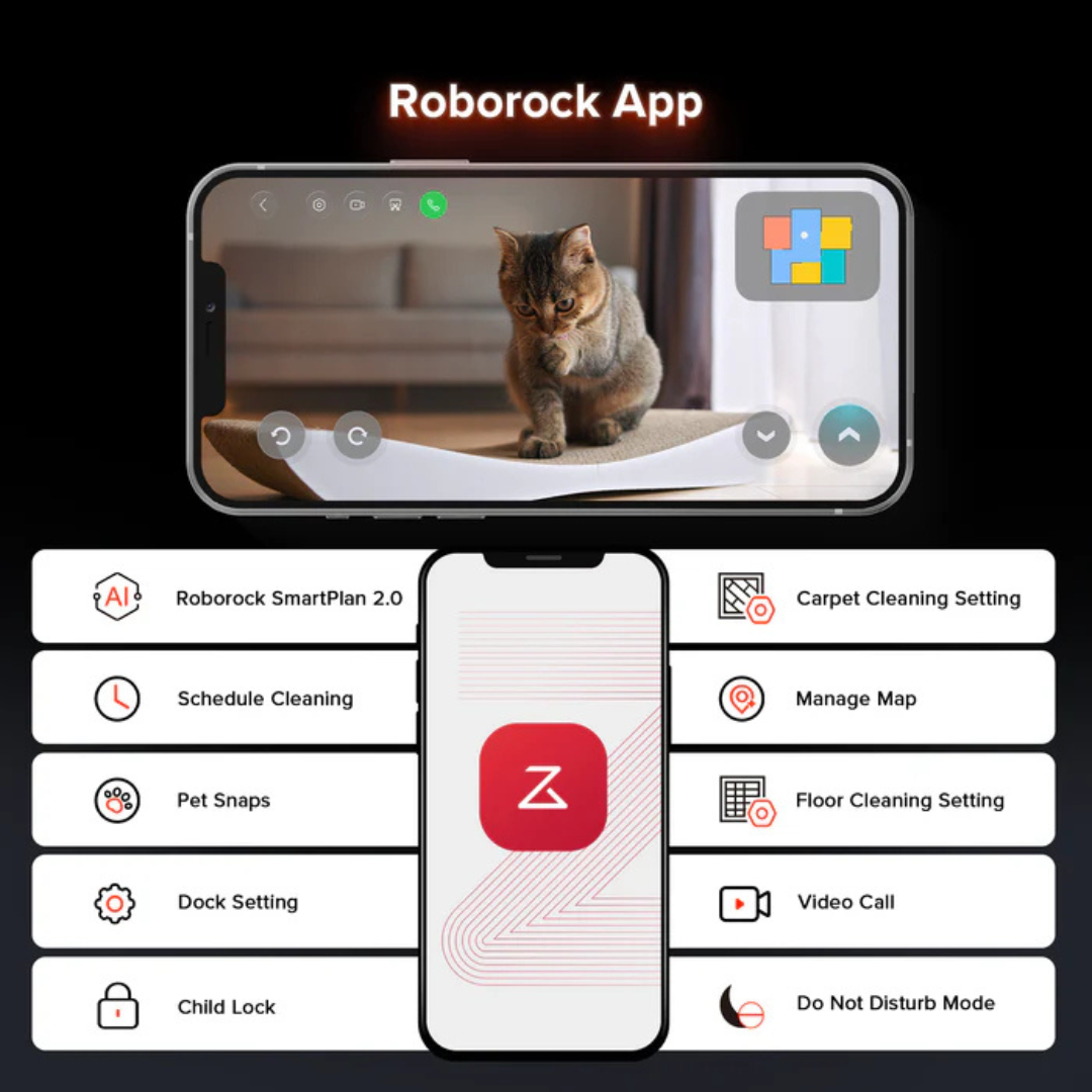 Roborock Saros 10R - Robot Aspirateur